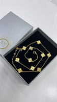 Gold Yonca 10’lu Kolye