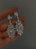 Charline Diamond Ithal Baget Küpe