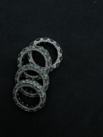 Çift Taraflı Taşlı Tamtur Yüzük