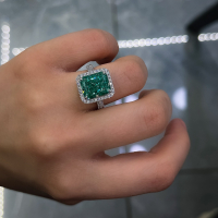 Milany Green Emerald Yüzük