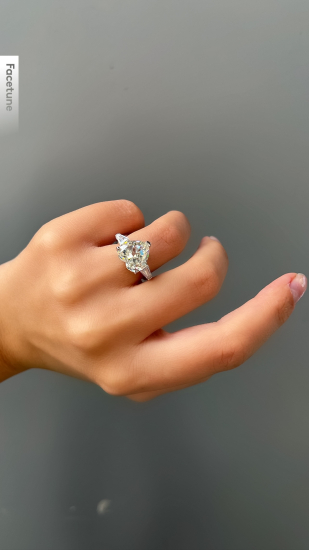 Doris G color Mozanitte Yüzük