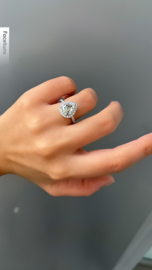 Elay G color Mozanitte Yüzük