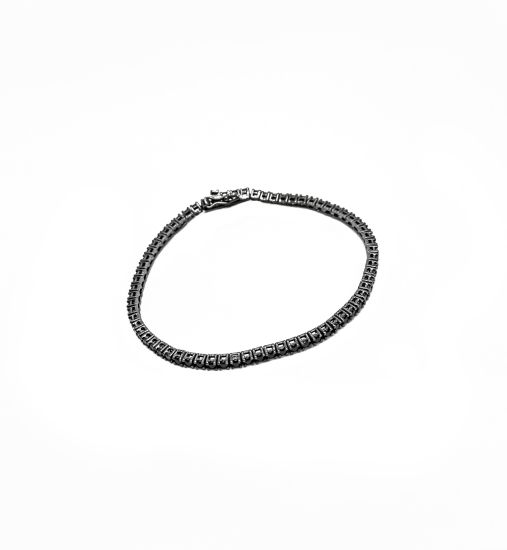 2 mm Siyah Suyolu Bileklik