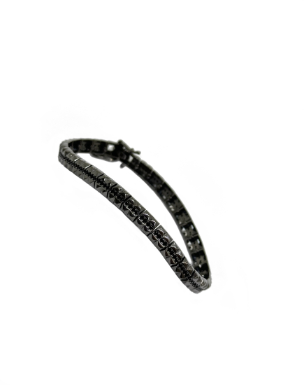 Siyah Rodium Erkek Bileklik