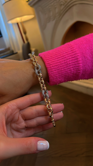 Bugata İtalyan Zincir Bileklik