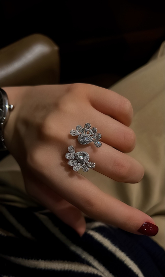 Dose Mozanitte İthal Yüzük