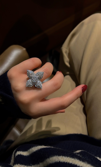 Rose Champy Baguette Yüzük