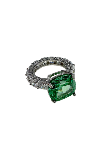 Green Glow Diamond Yüzük