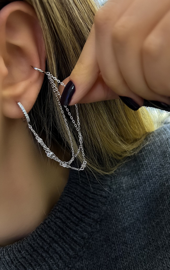 İthal Earcuff Küpe