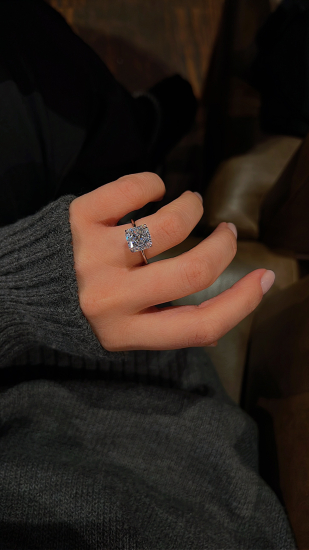 Tiena D color Mozanit  Kare Tektaş