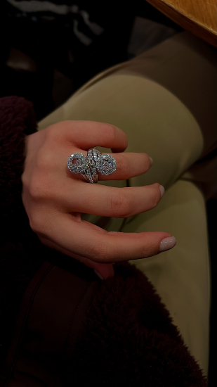 Founta Mozanitte G color ıcecut Yüzük