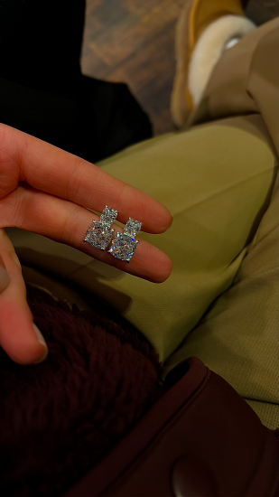 Piantine D color Mozanitte Küpe 