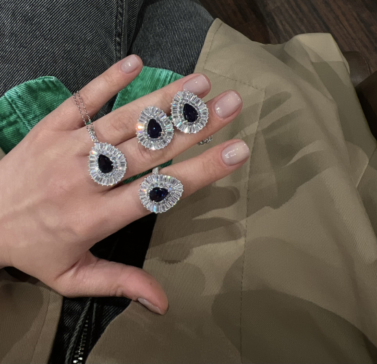 Eddless Tanzanit Set