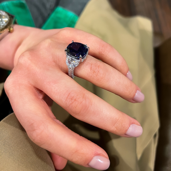 Bache Tanzanit İthal Yüzük