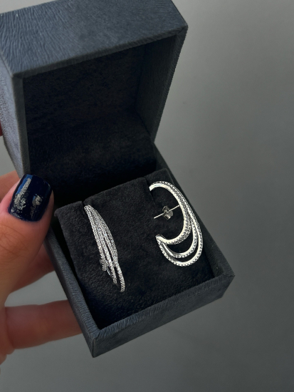 Giyan Slim Diamond Küpe