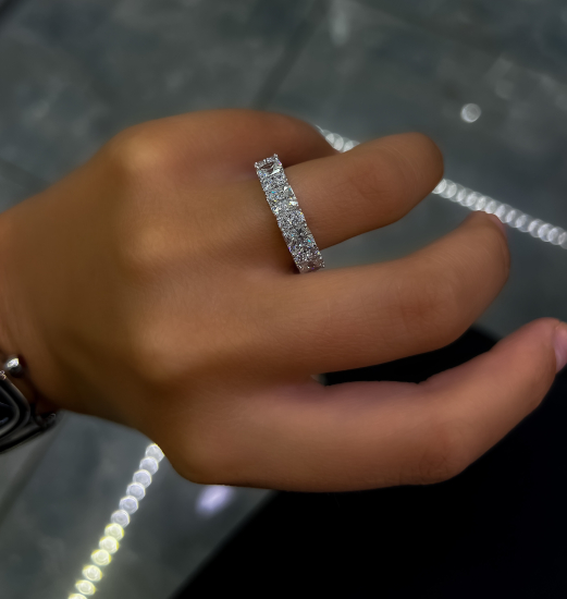 Mozanit G color Tamtur Yüzük 