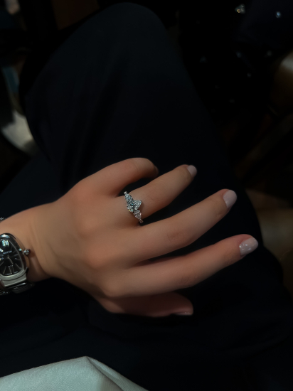 Amore Drop Mozanit Damla Yüzük