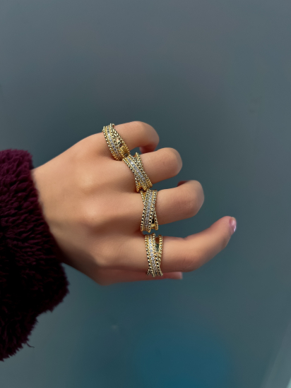 Segoe İthal Sarmal Yüzük 