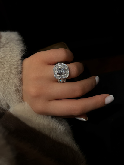 Albiss Diamond Baguette Yüzük