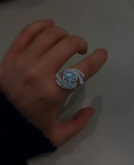 Sısae Diamond İthal Baget Yüzük