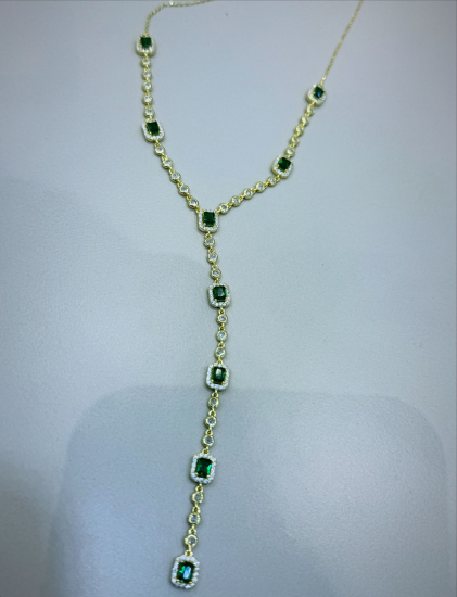 Julian italyan zümrüt y kolye 