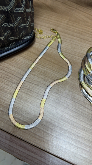 Üç Renk Soprano İtalyan Kolye