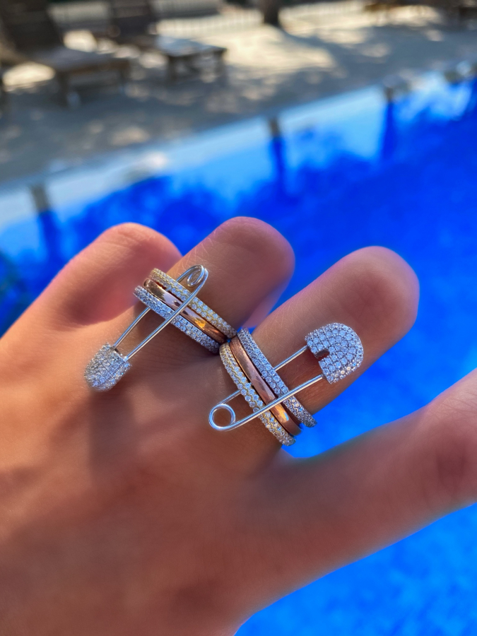 İthal çengelli Yüzük 