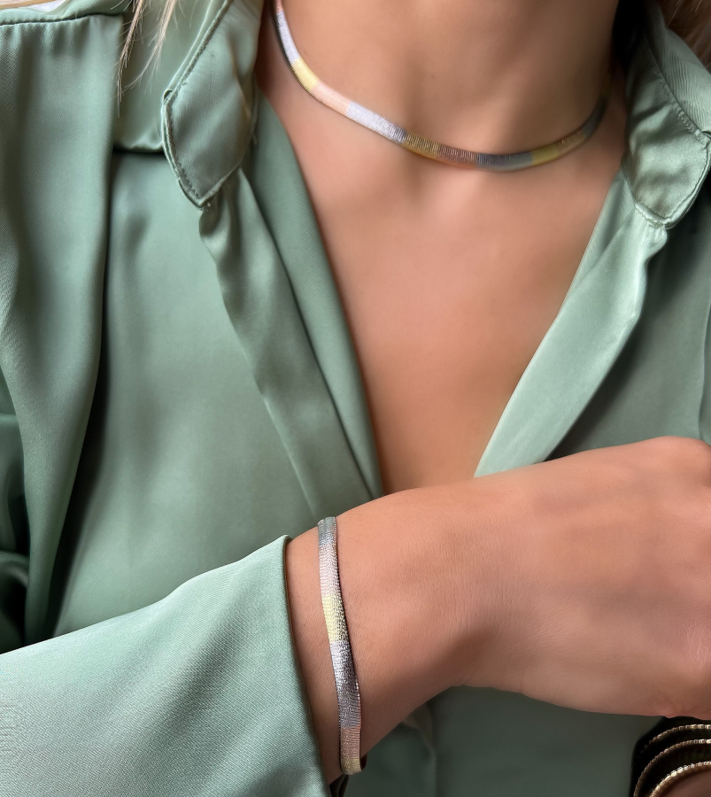 İtalyan Üç Renk Soprano Bileklik