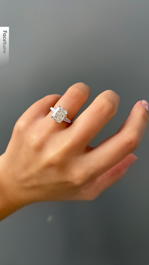 Ofelia G color Mozanitte Yüzük