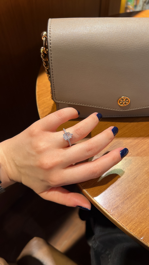 Hengi Mozanit Damla Yüzük