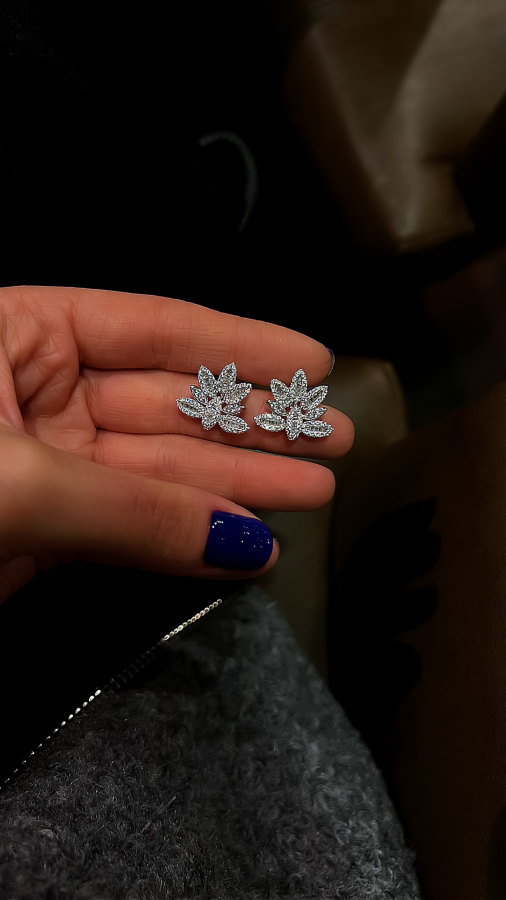 Piers Diamond Baguette Küpe