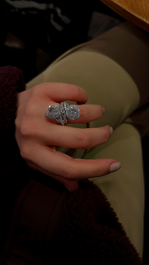 Founta Mozanitte G color ıcecut Yüzük