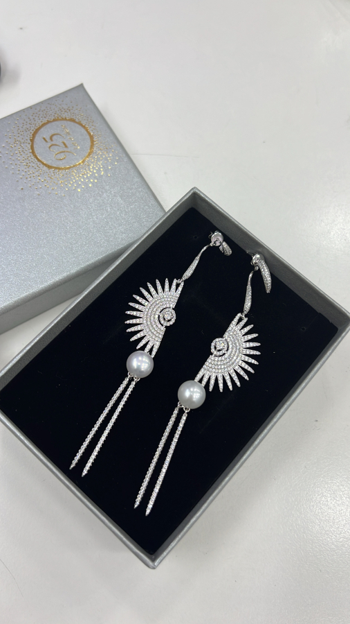 Sun Pearl İthal Küpe