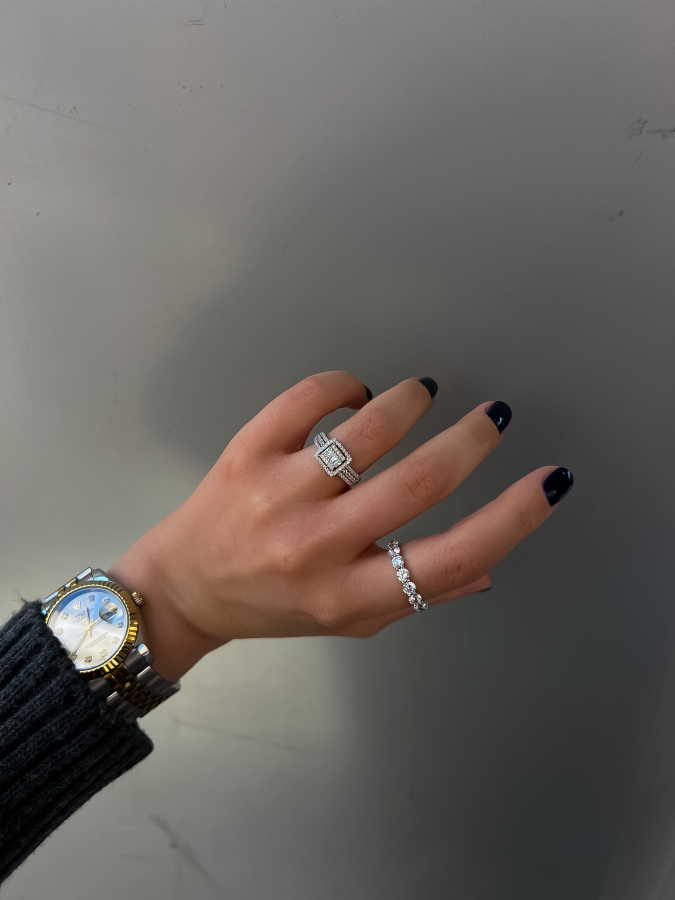 Vaye Diamond Baguette Yüzük