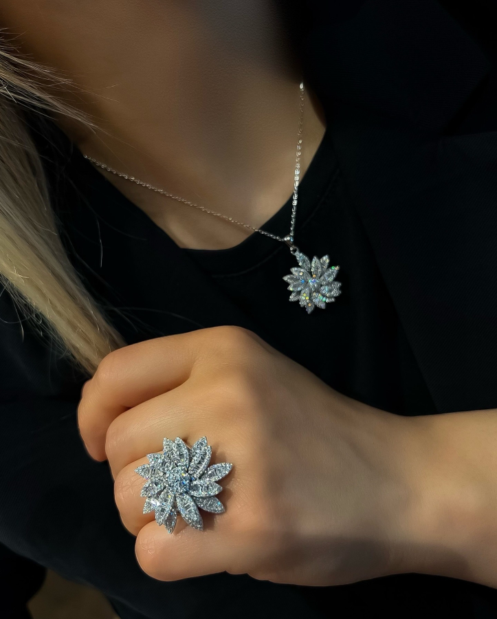 Rosaline Diamond İthal Yüzük
