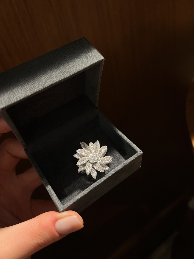 Rosaline Diamond İthal Yüzük