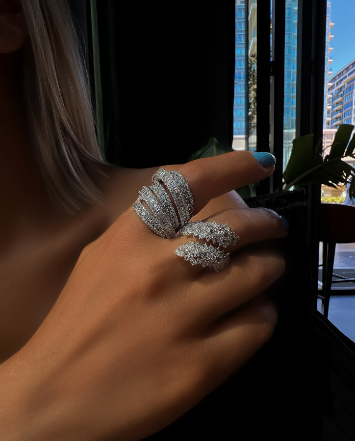 Sunray Diamond Yüzük 