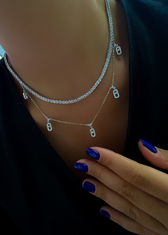 Mess Mini İthal Kolye