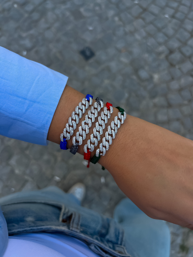 Renkli İp Örgülü Gurmet Bileklik