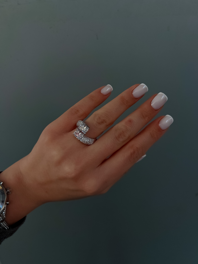 Sirina Diamond Mozanit Yüzük