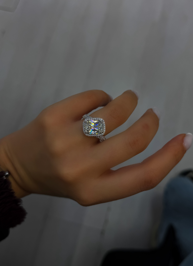 Digina Mozanitte İthal Yüzük