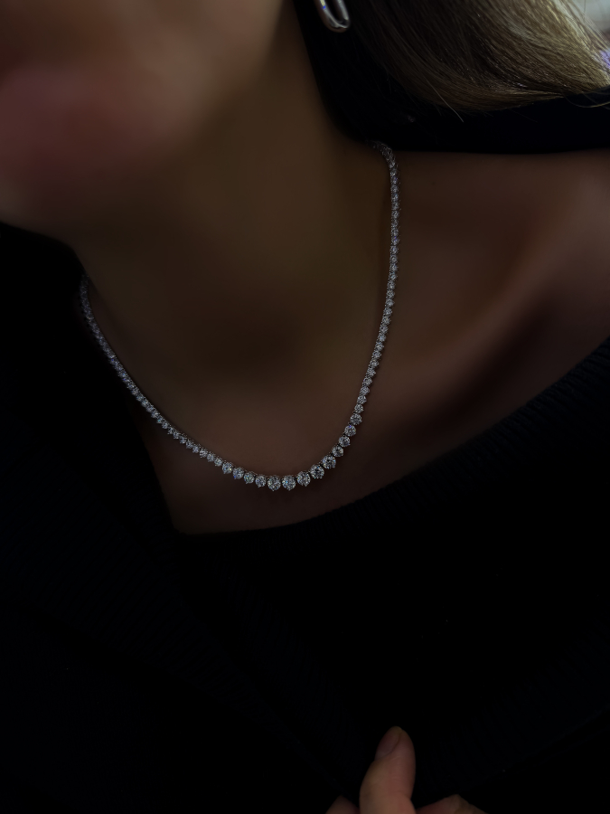  Üç Tırnak Süzme Suyolu Kolye