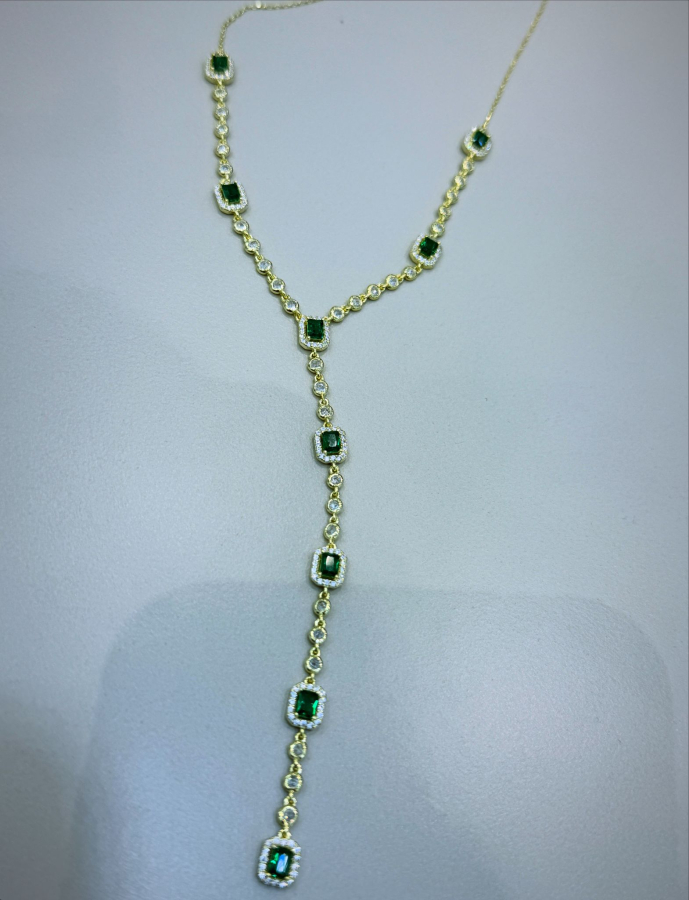 Julian italyan zümrüt y kolye 