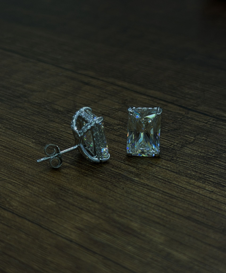 Celebre Daimond Mozanit G Color Küpe 